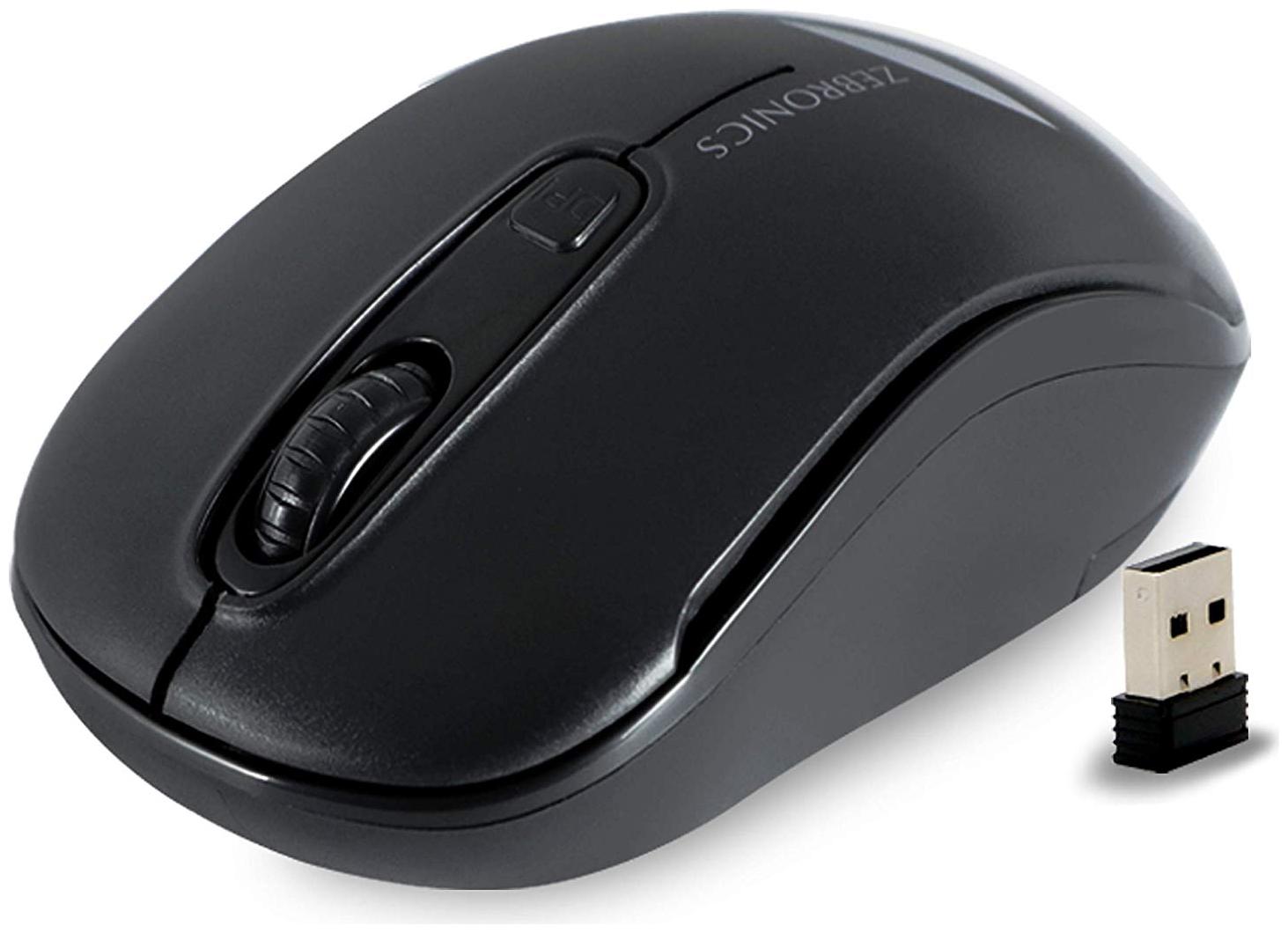 

Zebronics Dash Wireless Mouse ( Black )