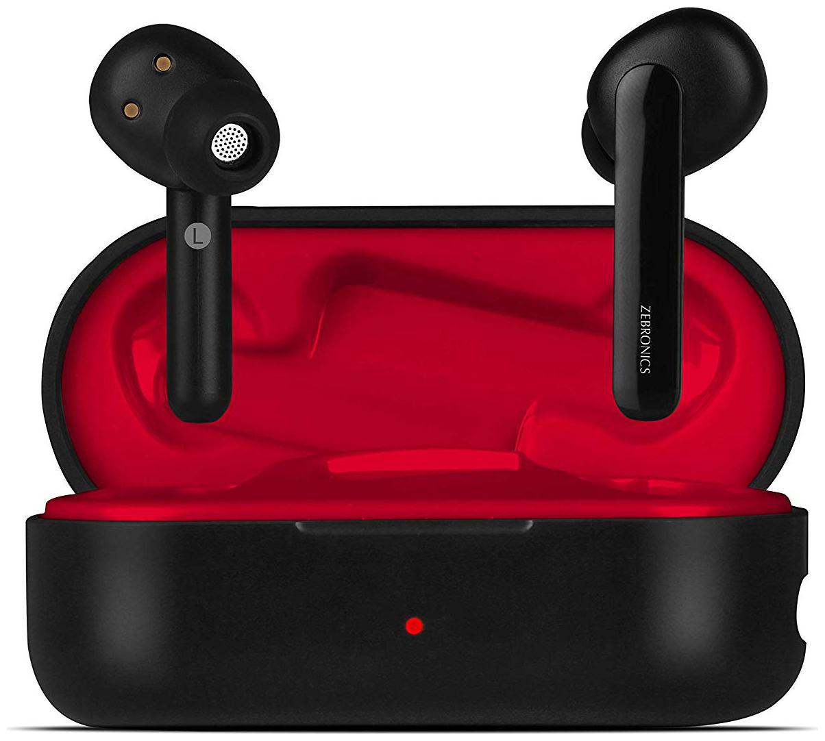 

Zebronics ZEB-SOUNDBOMB In-Ear Bluetooth Headset ( Black Red )