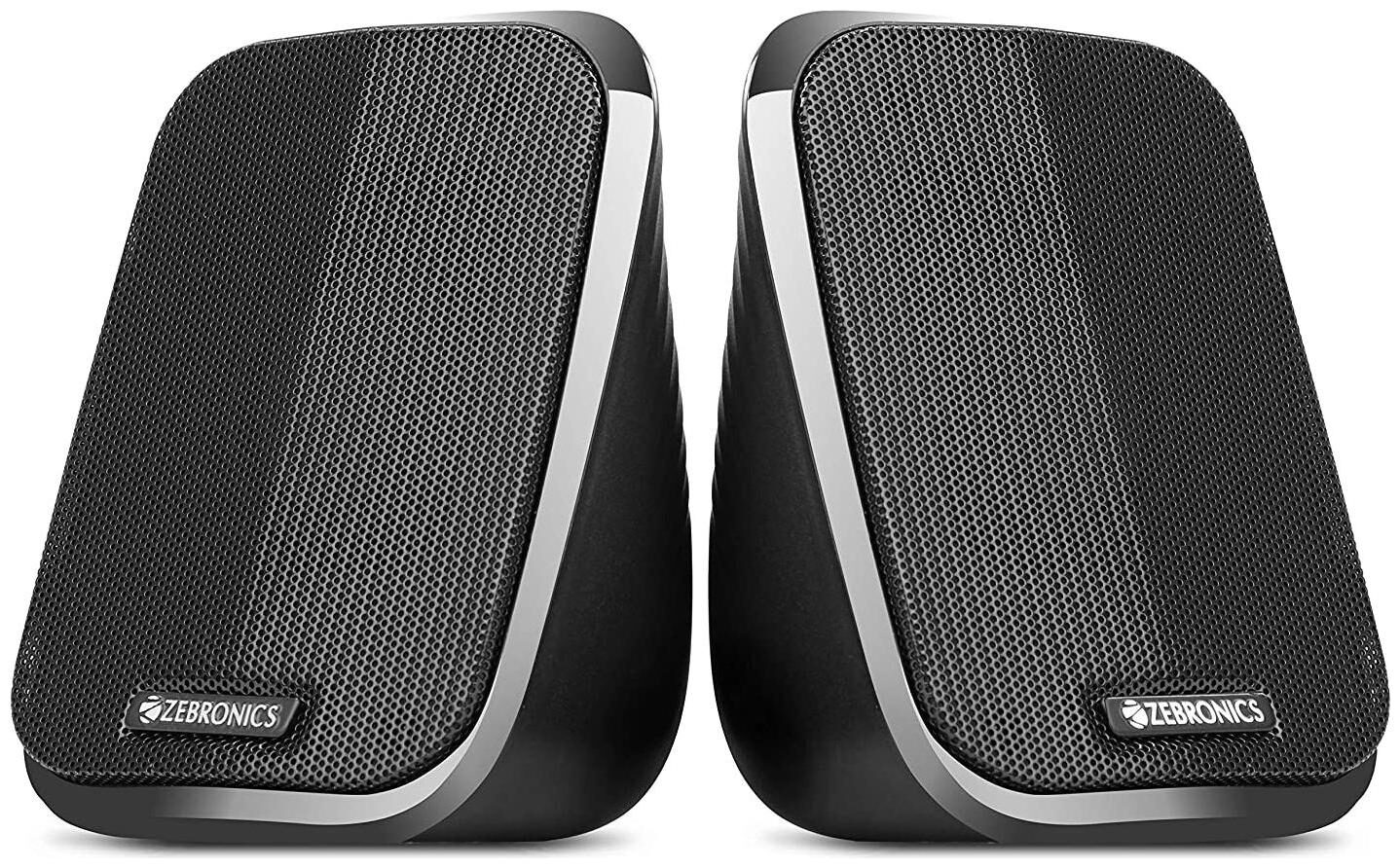 

Zebronics ZEB-FAME Wired 2 0 speakers ( Black )