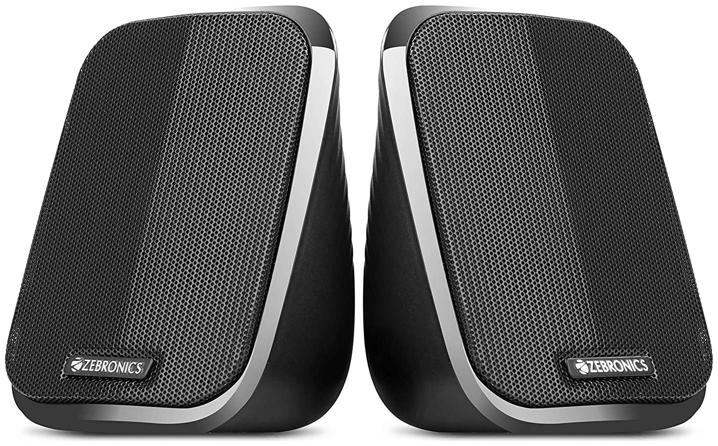 

Zebronics ZEB-FAME Wired 2 0 speakers ( Black )