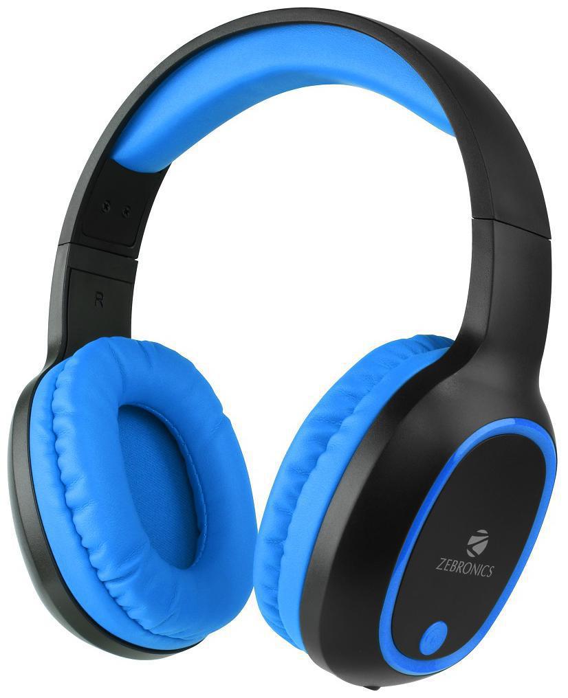 

Zebronics Zeb-Thunder On-Ear Bluetooth Headset ( Blue Black )
