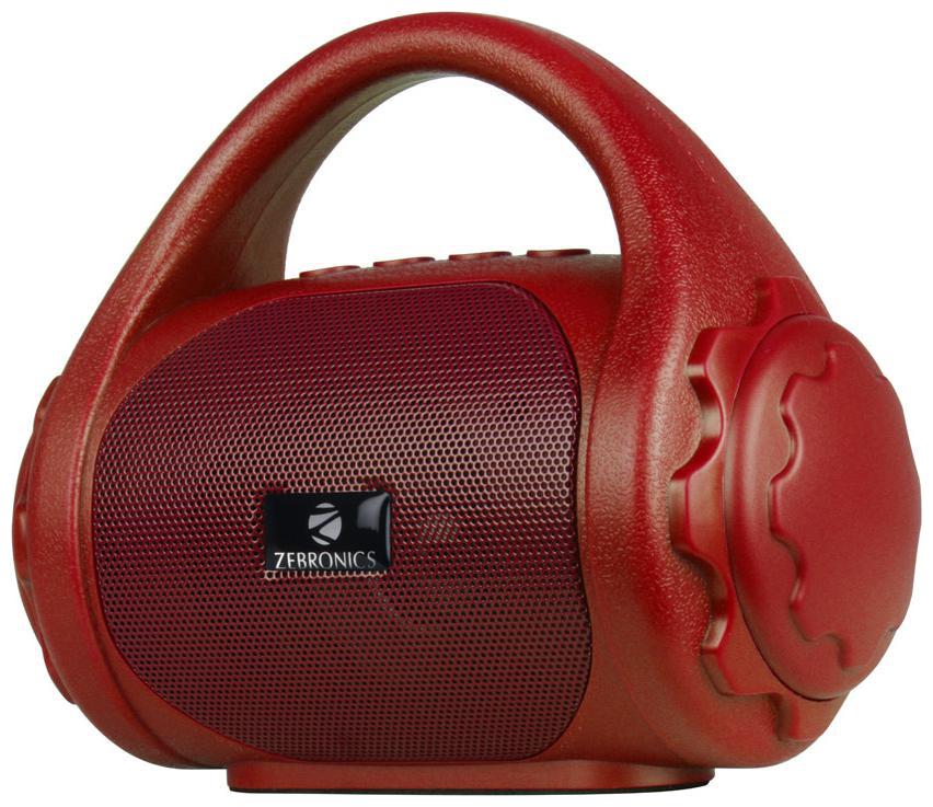 

Zebronics ZEB-COUNTY Wired Bluetooth Portable speaker ( Red )