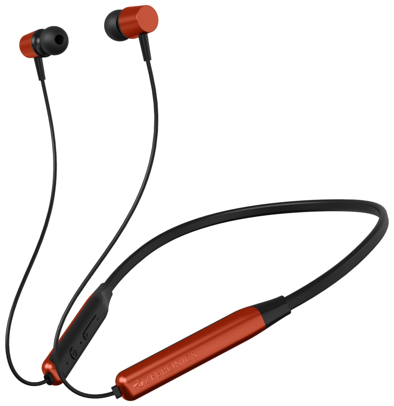 

Zebronics Zeb-Lark In-Ear Bluetooth Headset ( Black Brown )