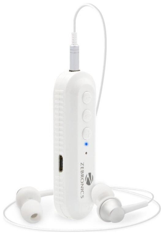 

Zebronics ZEB-BE380T In-Ear Bluetooth Headset ( White )
