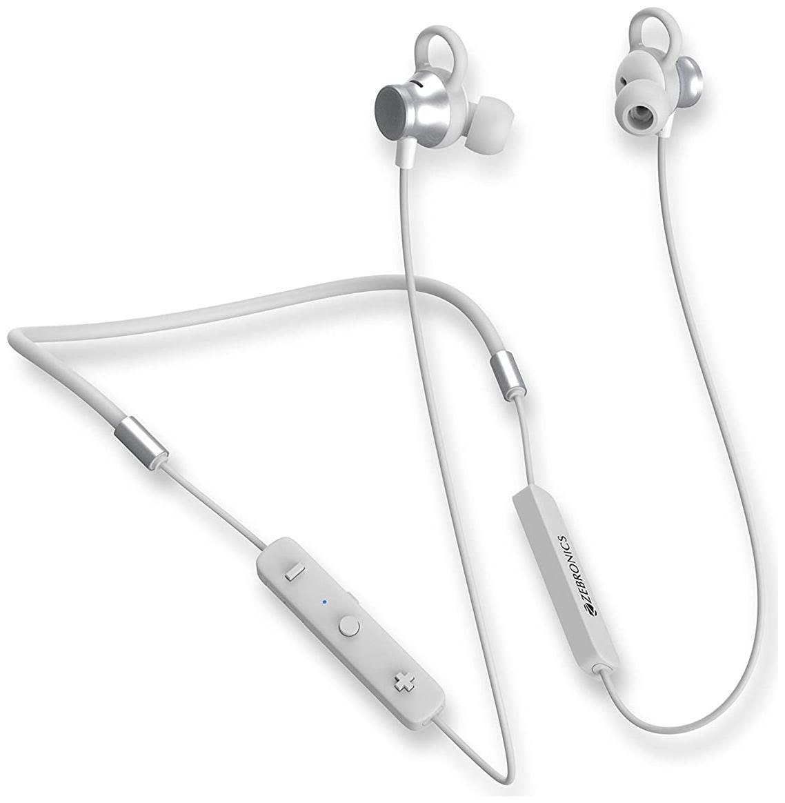 

Zebronics Zeb Yoga 101 In-Ear Bluetooth Headset ( Grey )