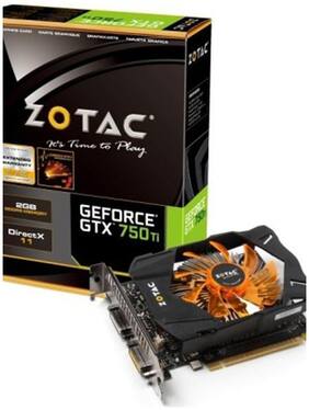 Zotac NVIDIA GTX 750TI 2 GB GDDR5 Graphics Card