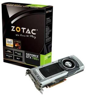 Zotac NVIDIA GTX 780TI 384-bit/3 GB DDR5 Graphics Card