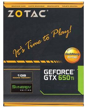 Zotac NVIDIA GTX 650 Ti 128-bit/1 GB GDDR5 Graphics Card