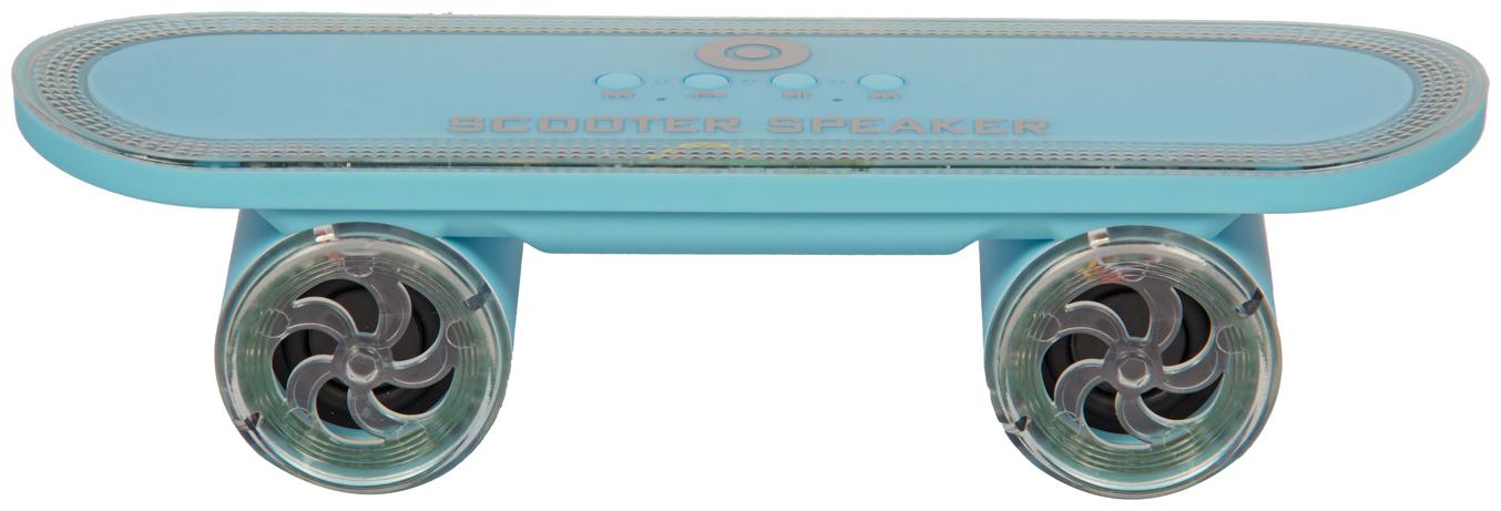 

Zydeco BT-03(SCOOTER SHAPE) Bluetooth Portable Speaker ( Blue )