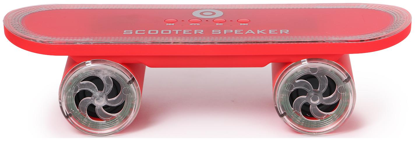 

Zydeco BT-03(SCOOTER SHAPE) Bluetooth Portable Speaker ( Red )