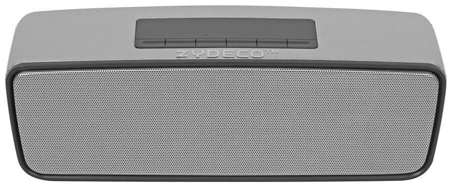 

Zydeco S2025 Wireleass and Portable Bluetooth Speaker (Silver)