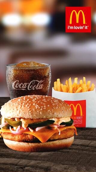 American Cheese Supreme - Chicken Regular Meal