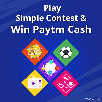 Free Paytm Cash By Playing Games