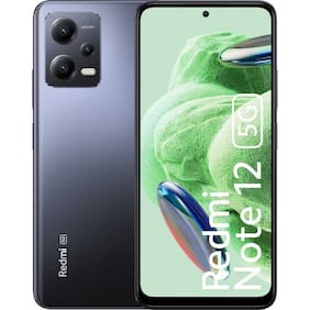 Redmi Note 12 5G|4GB+128GB|Matte Black|46880