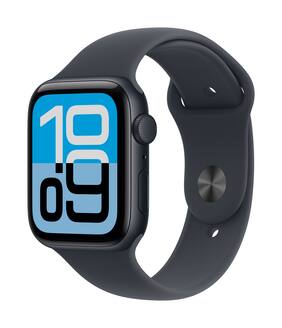 Apple Watch SE 3 GPS + Cellular 44mm Midnight Aluminium Case with Midnight Sport Band - M/L