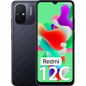 Redmi 12C Matte Black 4GB RAM 64GB ROM