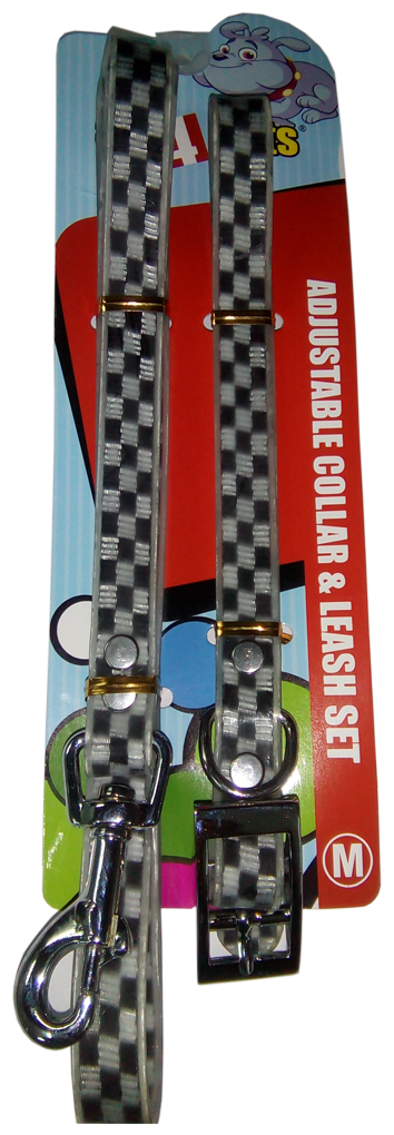 

1 2 COLLAR LEASH SET (PLASTIC PRINTED)
