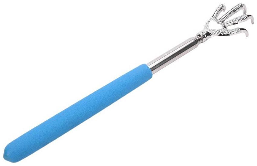 

1 pcs New Extendable Itching Stick Back Massager Back Scratcher Extendable Extra Long Massage Tools Curved Back Itching Scratcher with Non-Slip Handle for Men Women Kids Massage (1pc) Assorted Color