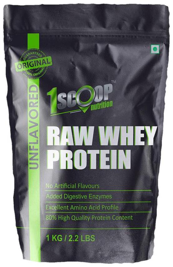 

1 Scoop Nutrition Whey Protein Concentrate Powder 1kg Unflavoured