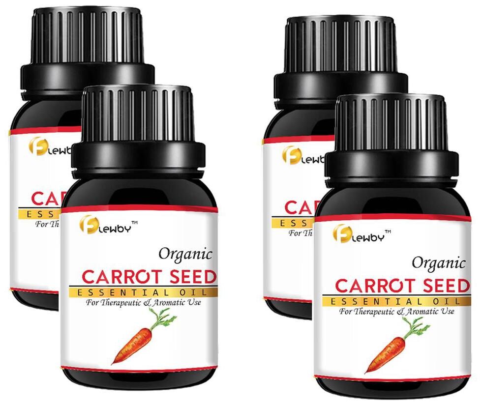 

Flewby 100 Natural Carrot Seed Carrier Oil 25ml (Pack of 4)