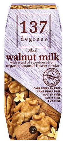 

137 Degree Milk - Walnut Original 180 ml