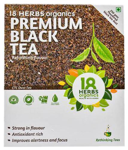 

18 Herbs Organics Premium Black Tea - Refreshing Flavour 250 g