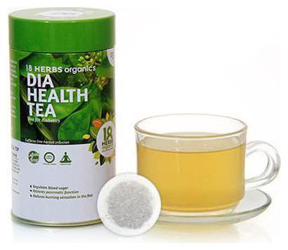 

18 Herbs Organic Tea - Dia Health Tea for Diabetics 50 TeaBags