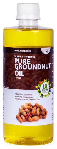 

18 Herbs Organics Pure Ground Nut Oil 500 ml