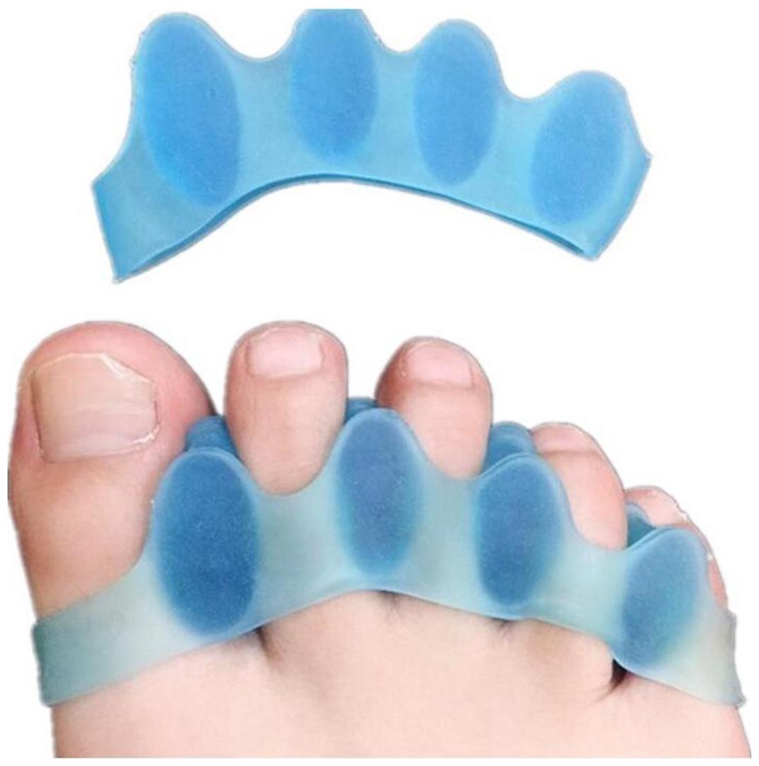 

1Pair Elastic Silicone Gel Toe Separators Straighteners