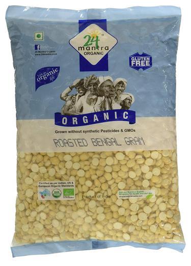 

24 Mantra Naturals Dal - Roasted Bengal g 500 Gm