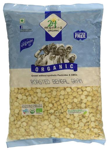 

24 Mantra Naturals Dal - Roasted Bengal g 500 Gm