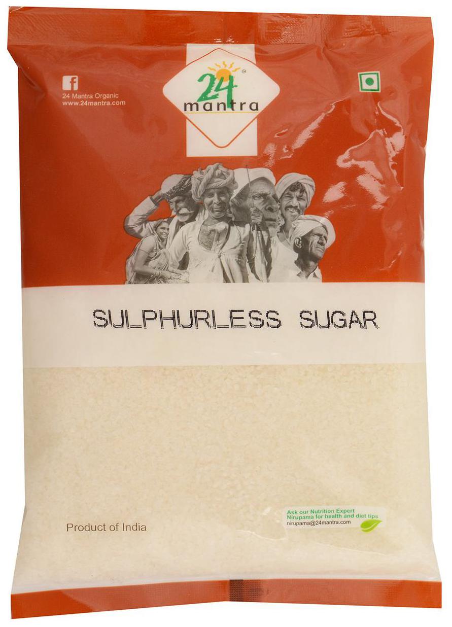 

24 Mantra Natural Sugar - Sulphurless 500 g