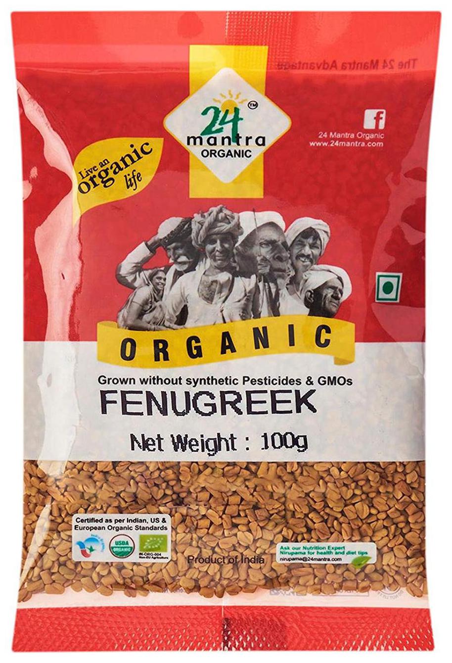 

24 Mantra Organic - Fenugreek 100 g