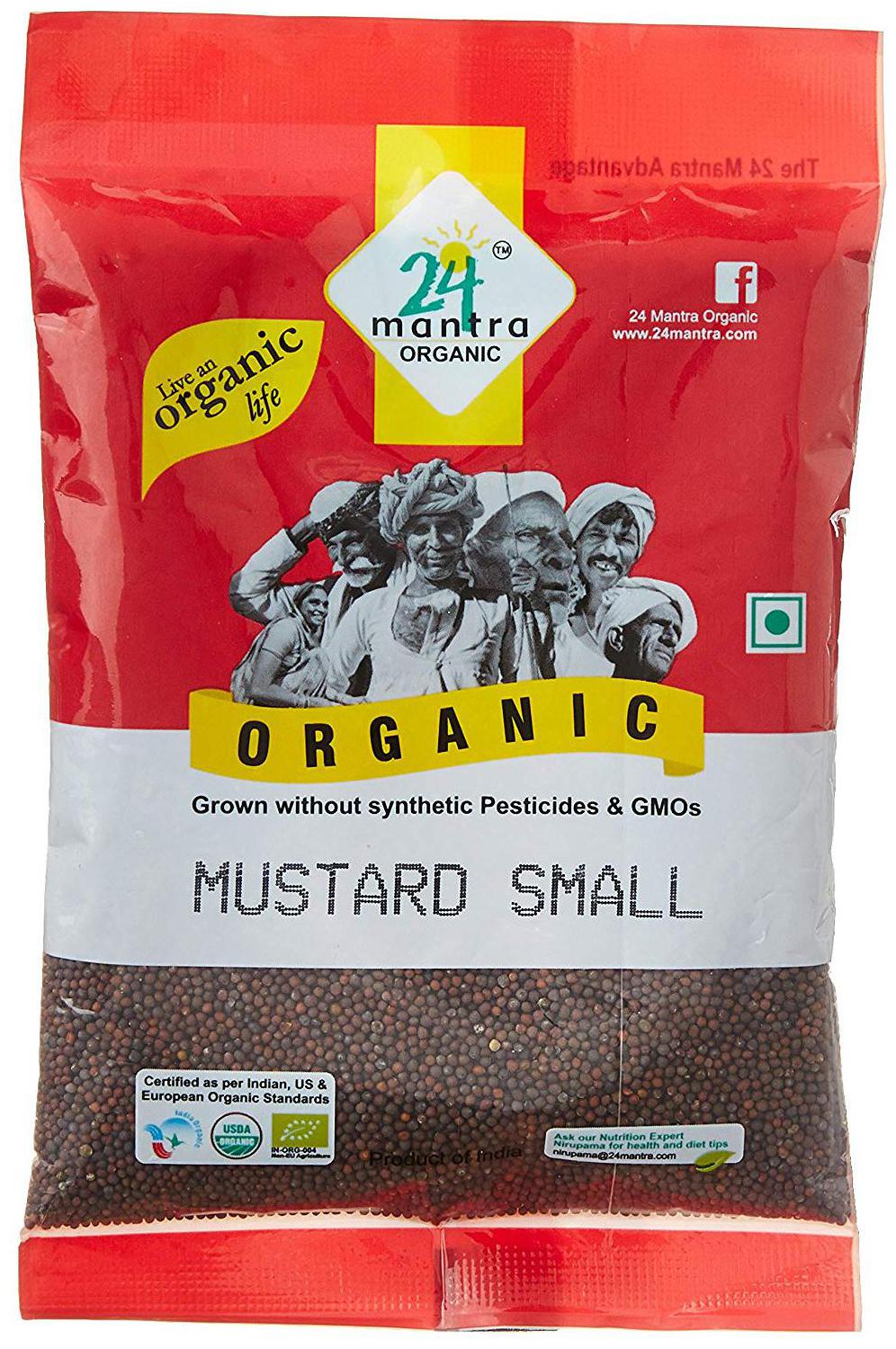 

24 Mantra Organic Mustard - Small 100 g