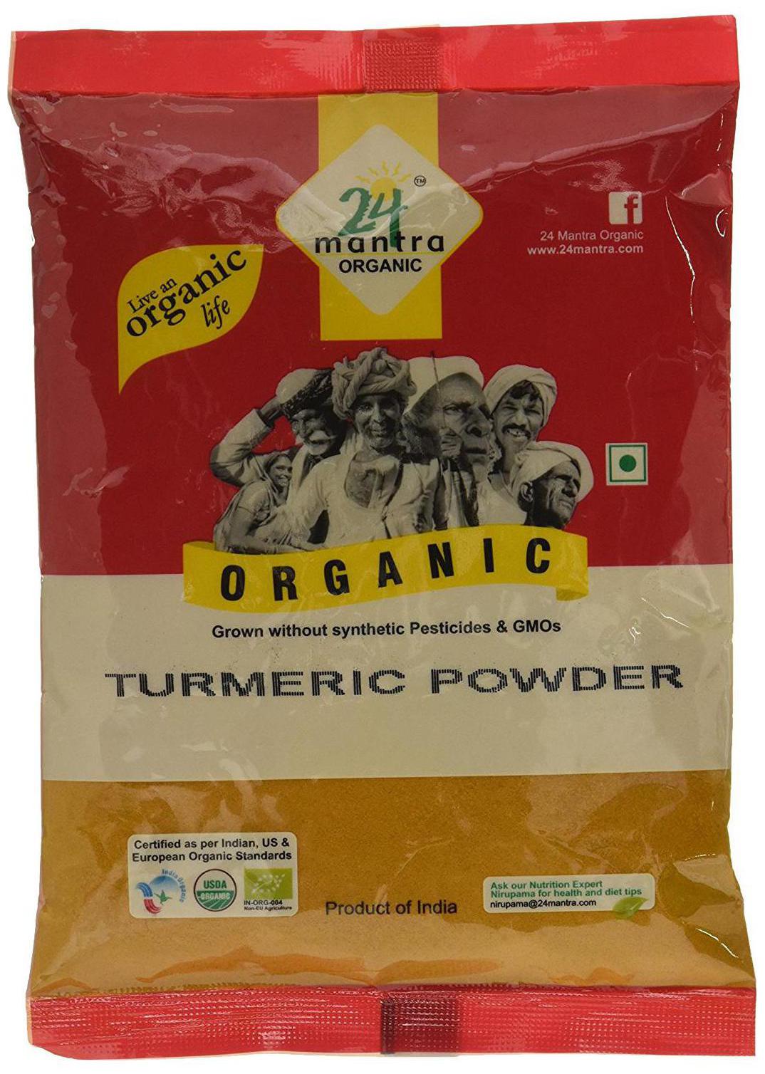

24 Mantra Organic - Turmeric Powder 200 g