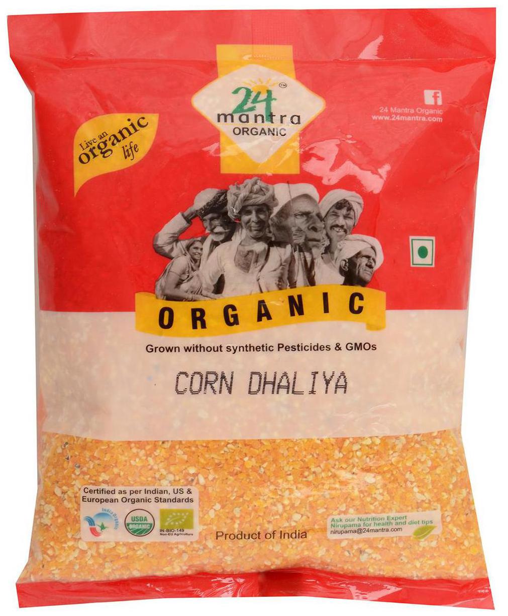 

24 Mantra Organic Corn - Daliya 500 g