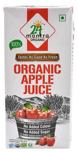 

24 Mantra Organic Juice - Apple 1 L