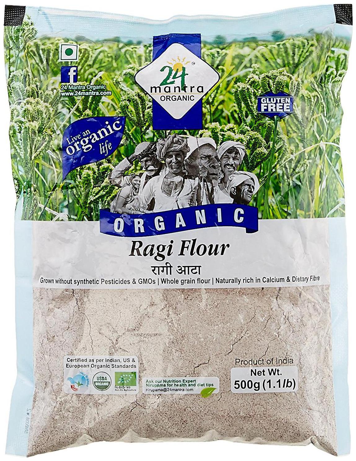 

24 Mantra Organic Flour - Ragi 500 g