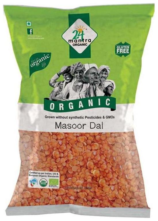 

24 Mantra Organic MASOOR DAL 1 kg
