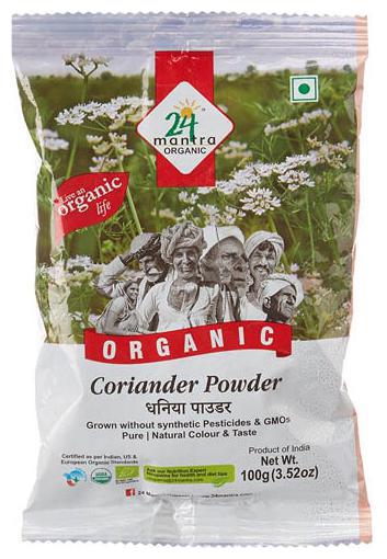 

24 Mantra Organic Powder - Coriander 100 g