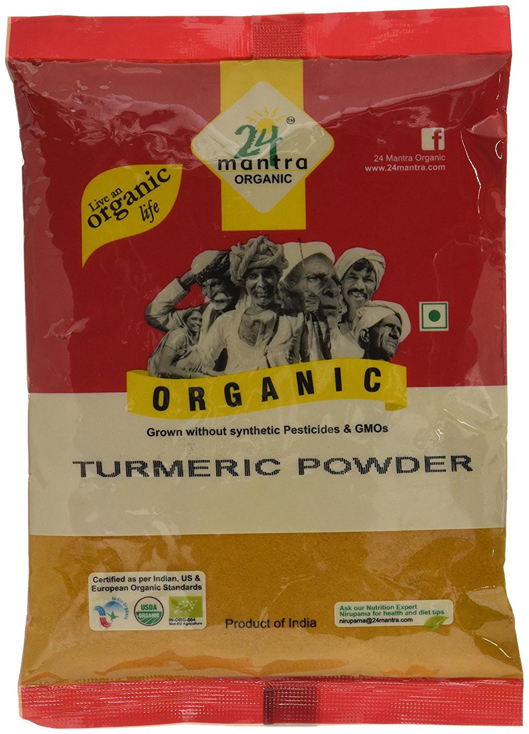 

24 Mantra Organic - Turmeric Powder 200 g