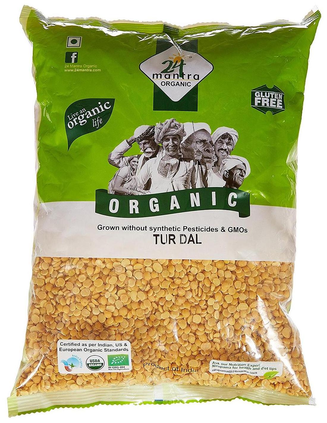 

24 Mantra Organic TUR DAL 1 kg