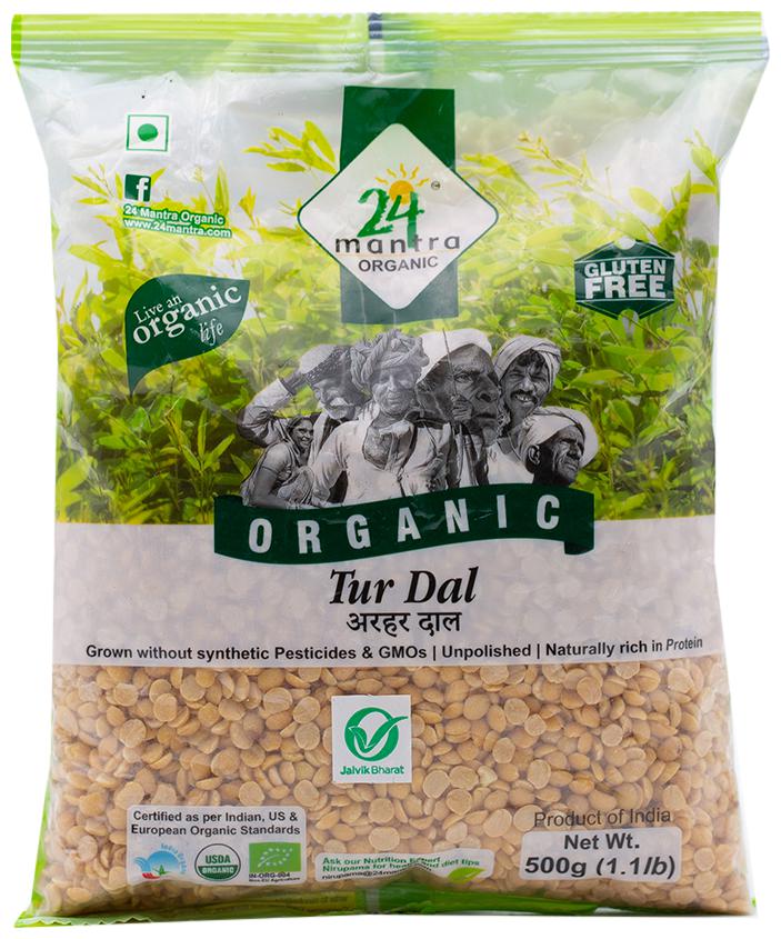 

24 Mantra Organic Dal - Tur 500 g