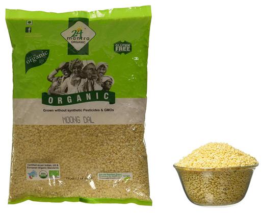 

24 Mantra Organic Dal - Moong 500 g