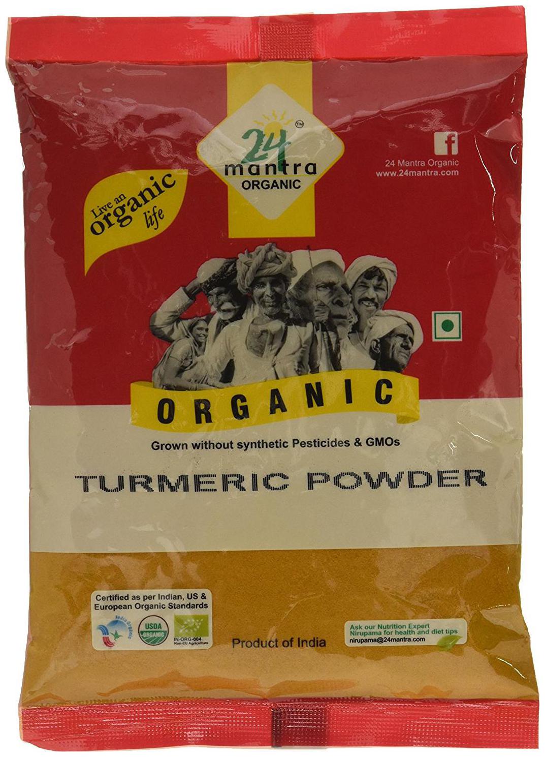 

24 Mantra Organic - Turmeric Powder 200 g