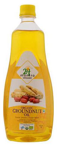 

24 Mantra Organic Oil - Groundnut (Expeller Pressed) 1 L