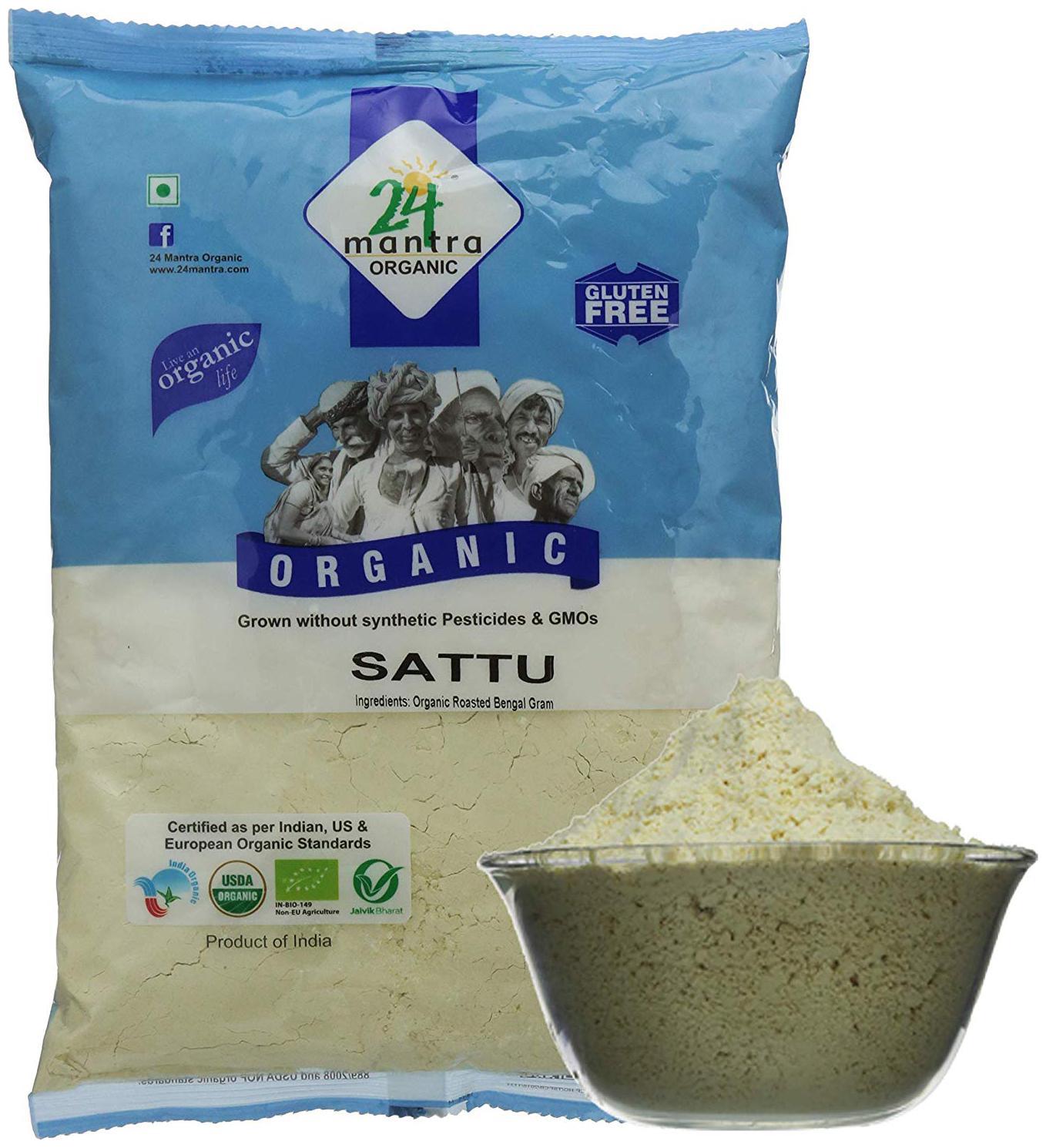 

24 Mantra Organic Atta Sattu 500 g