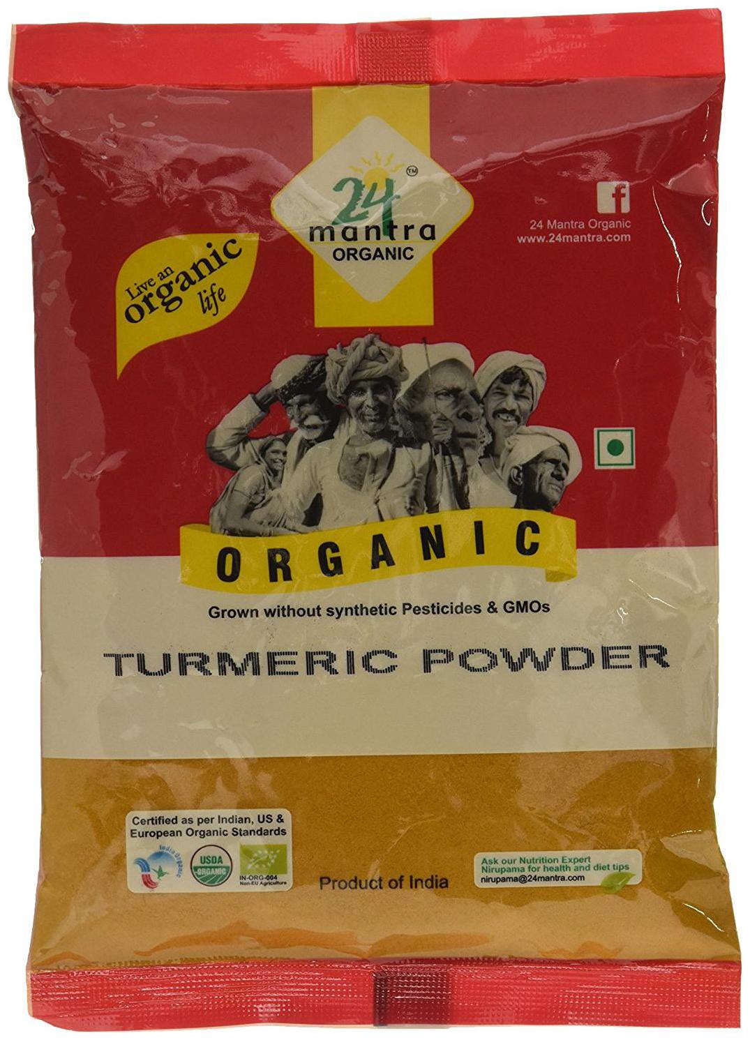 

24 Mantra Organic - Turmeric Powder 200 g