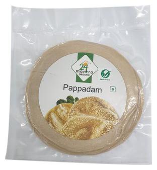 

24 Mantra Organic Pappadam - Plain100g