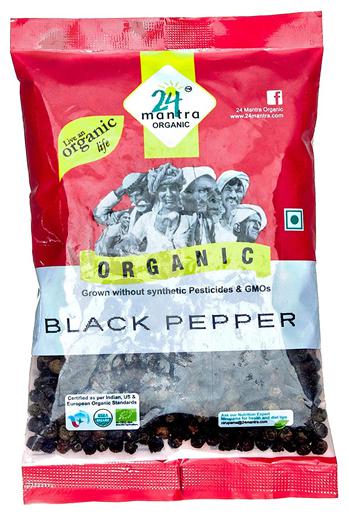 

24 Mantra Organic - Black Pepper 100 g